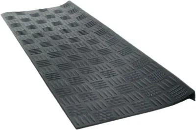 Imports Decor 832rbm, Criss Cross Rubber Step Mat, 30" By 9" By 1/4"