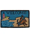 Imports Decor Beach Lighthouse Doormat In Blue