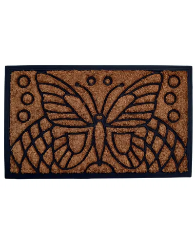 Imports Decor Butterfly Doormat