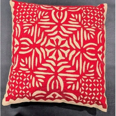 Imports Decor Cotton Throw Pillow In Orange