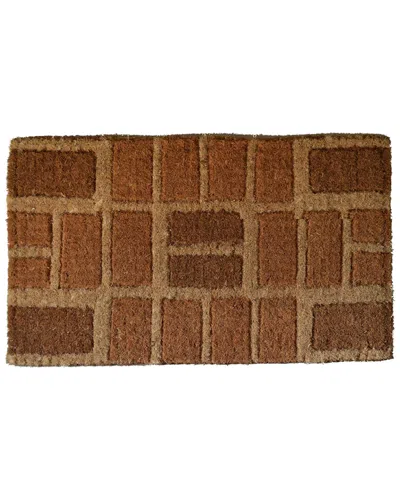 Imports Decor Dnu/unprofitable  Bricks Doormat