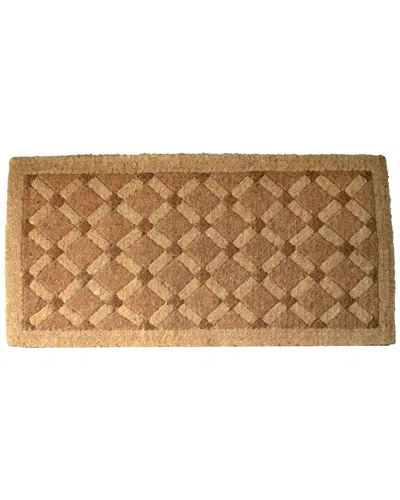 Imports Decor Dnu/unprofitable  Coir Doormat In Brown