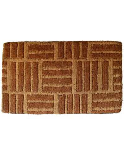 Imports Decor Dnu/unprofitable  Criss Cross Doormat