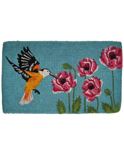 Imports Decor Dnu/unprofitable  Hummingbird Handmade Doormat