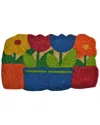 Imports Decor Flowers Pots Doormat