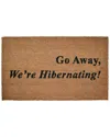 Imports Decor Hibernating Handmade Doormat