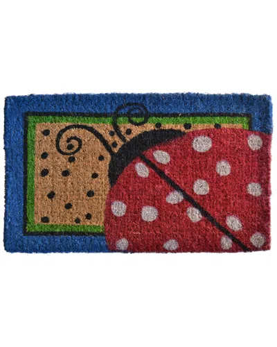 Imports Decor Ladybug Dots Doormat In Multicolor