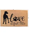 Imports Decor Imports Décor Love At First Bite Mat