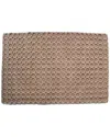 Imports Decor Natural Beehive Jute Rug In Brown