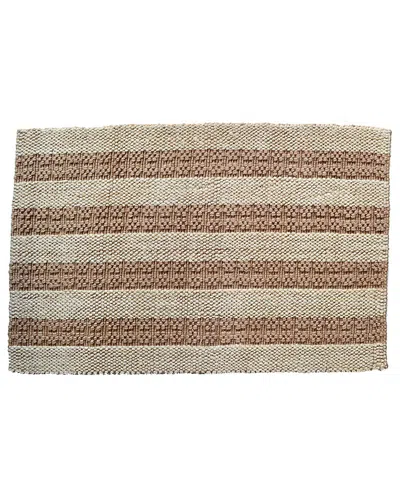 Imports Decor Natural Stripes Hand-woven Doormat