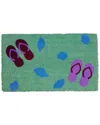 Imports Decor Sandy Flip Flop Doormat