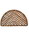 Imports Decor Semi-circle Triangle Doormat