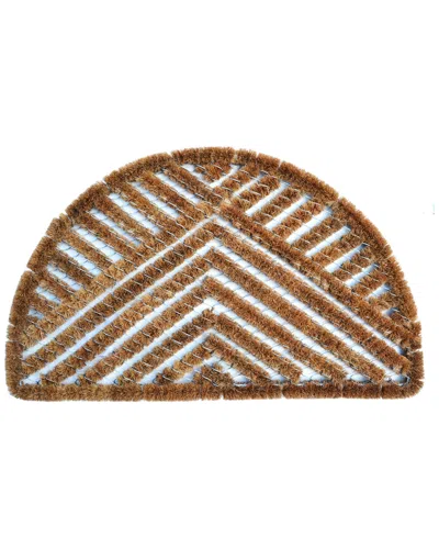 Imports Decor Semi-circle Triangle Doormat