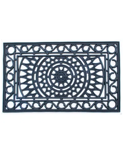 Imports Decor Sunrise Doormat In Black