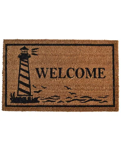 Imports Decor Welcome Doormat In Beige