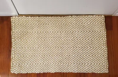 Imports Decor Zigzag Jute Rug, 100% Handwoven Jute Indoor Area Rug, Eco-friendly Natural Fiber Floor Rug For Livin