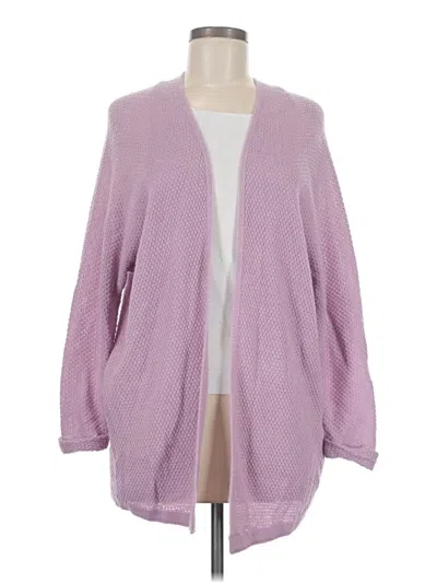 Pre-owned Impressions Cardigan Sweater In Purple