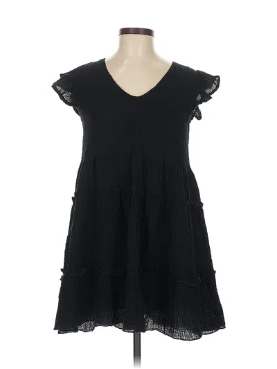 Pre-owned Impressions Casual Dress In Black