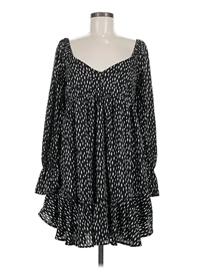 Pre-owned Impressions Casual Dress In Black