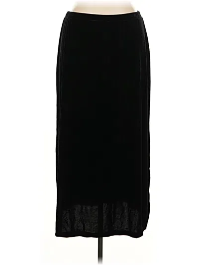 Pre-owned Impressions Formal Skirt In Black