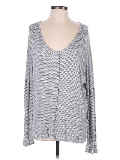 Pre-owned Impressions Pullover Sweater In Gray