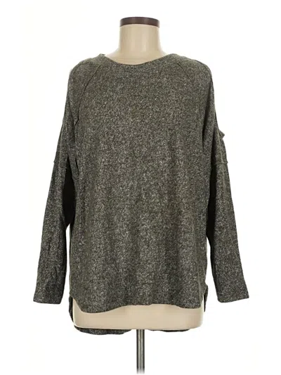 Pre-owned Impressions Pullover Sweater In Gray