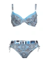 Impronte Parah Woman Bikini Blue Size 12 Polyamide, Elastane In Blue