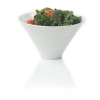 Impulse Cone Serving Bowl In White