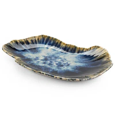 Impulse La Mer Serving Dish In Blue
