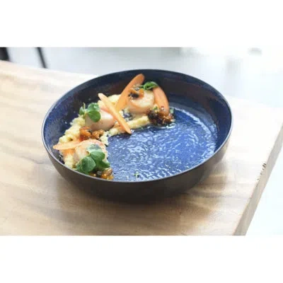 Impulse Mare 10" Bowl In Blue;charcoal
