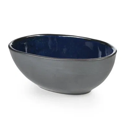 Impulse Mare 6" Bowl In Blue;charcoal