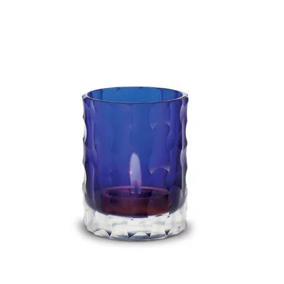 Impulse Noma Glass Votive In Blue