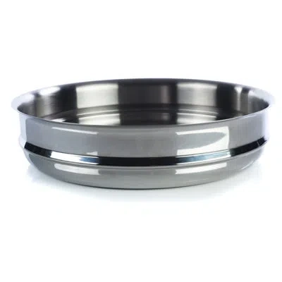 Impulse Terra Stainless Steel Saute Pan With Lid In Silver