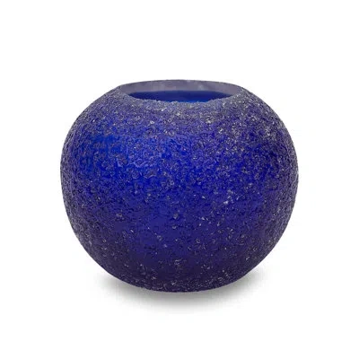 Impulse Tivoli Glass Votive In Blue