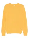 Impure Charlie Crew-neck Sweater In Orange