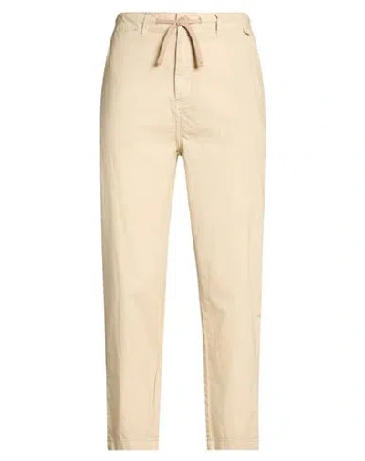 Impure Man Pants Beige Size 34 Linen, Cotton In Nude