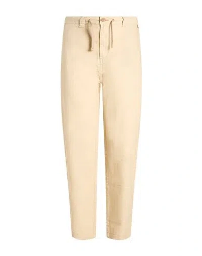 Impure Man Pants Beige Size 36 Linen, Cotton