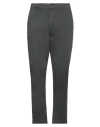 Impure Man Pants Lead Size 38 Cotton, Elastane In Grey