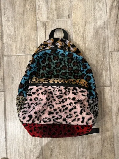 Pre-owned Imran Potato Cheetah Backpack In Multi