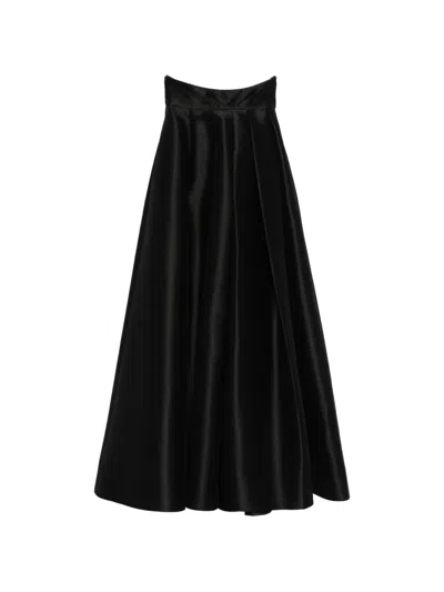 Imroska A-line Skirt In Black