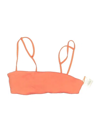 Pre-owned Imsy Swimsuit Top Orange Swimwear
