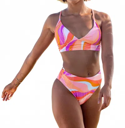 Imsy Taylor Bikini Bottom In Daydream In Multi