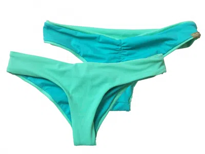 Imsy Women's Justine Bikini Bottom In Mint Seafoam In Multi