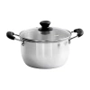 Imusa 8-qt. Aluminum Stockpot With Lid In Silver