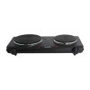 Imusa Double Electric Hot Plate In Black