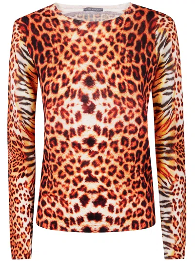 IN BED WITH YOU IN BED WITH YOU BOATNECK PRINTED JUMPER