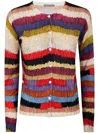 In Bed With You Corean Pockets Cardigan Printed In Multi
