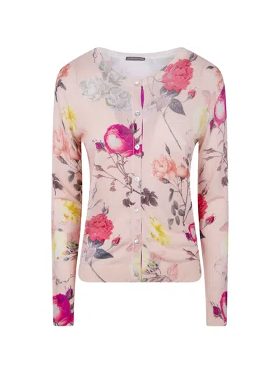 In Bed With You Floral Cardigan In Multi