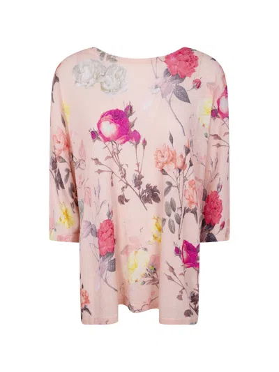 In Bed With You Floral Sweater In Pink