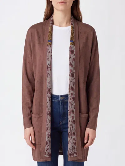 In Bed With You Jacket Woman Color Fa01 In Brown